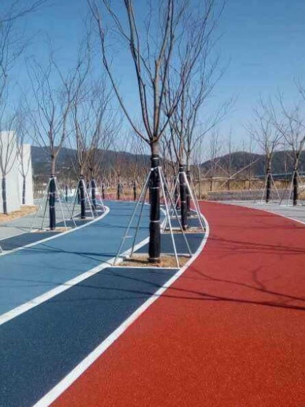 西安柔性彩色瀝青路面